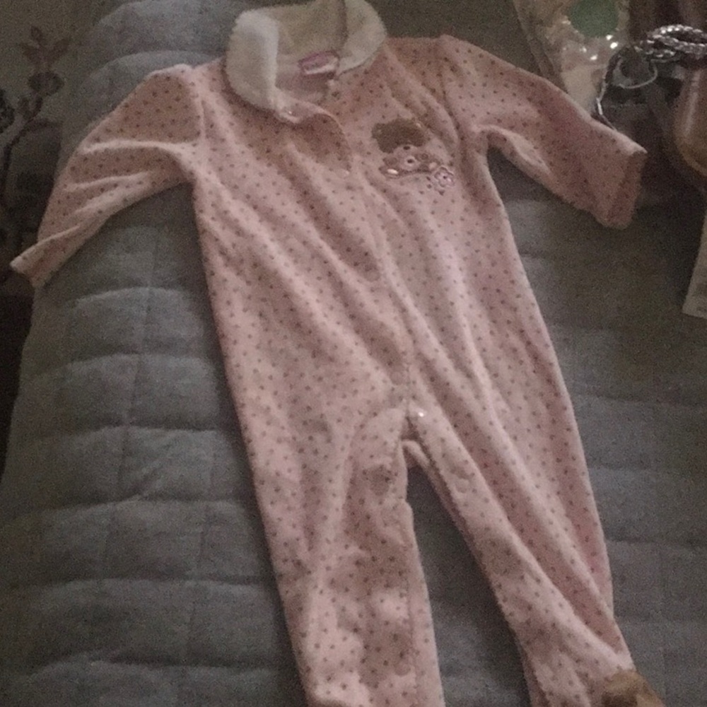 Baby girl footie